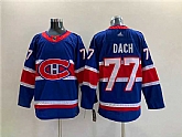 Men's Montreal Canadiens #77 Kirby Dach Blue Stitched Jersey,baseball caps,new era cap wholesale,wholesale hats